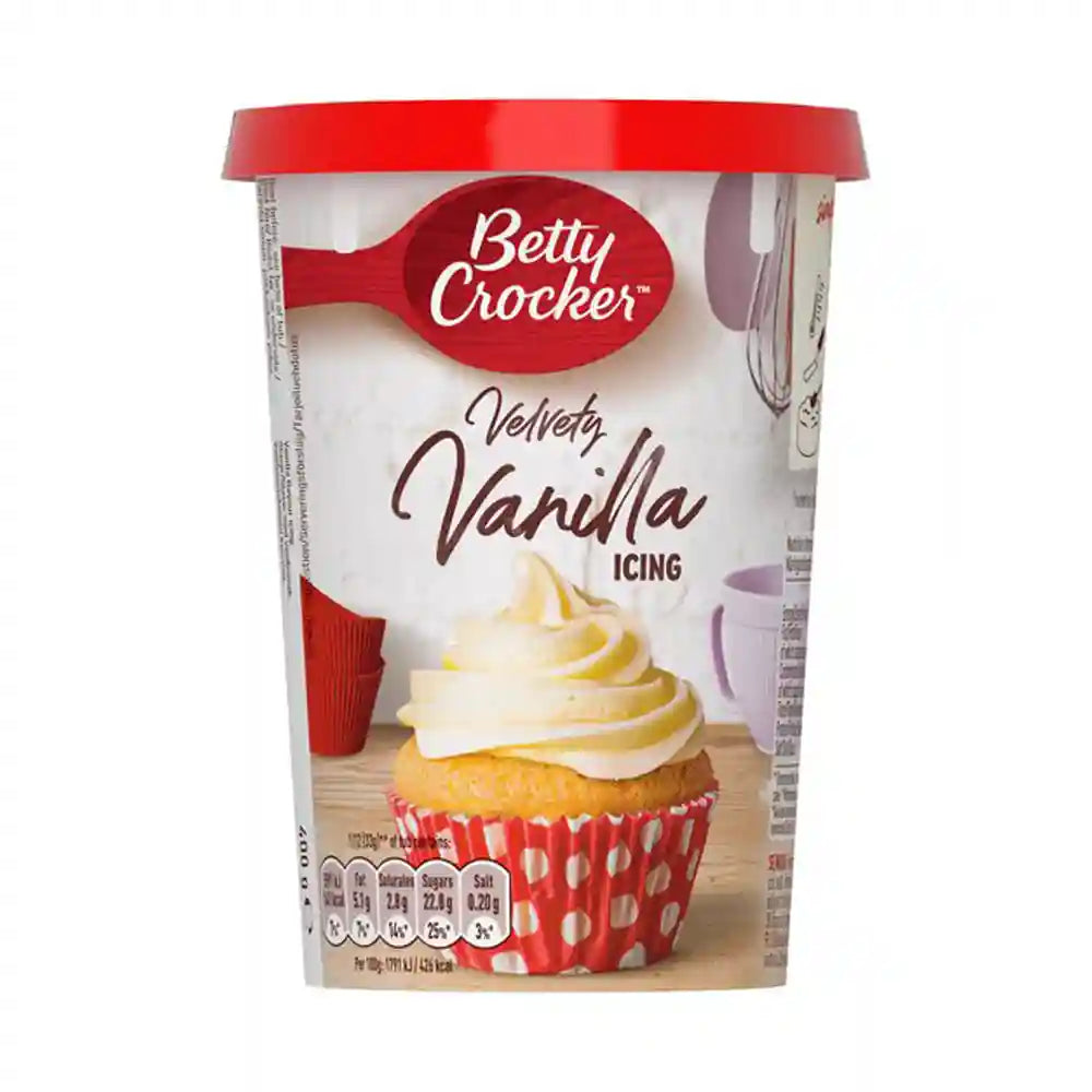 Betty Crocker Velvety Vanilla Icing 400g